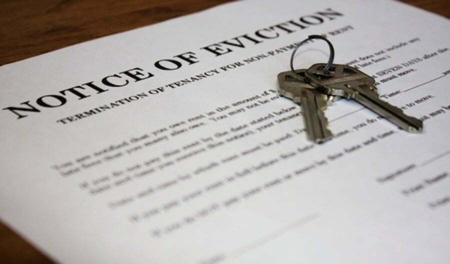 serve eviction notice